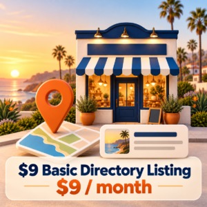 $9 Basic Directory Listing for Orange County businesses